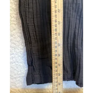 Cloth & Stone Jumpsuit Womens Medium Black Sleeveless High Neck Cropped‎ Pockets thumbnail 9
