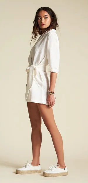 Billabong X Sincerely Jules NWT Good Luck Blazer thumbnail 2