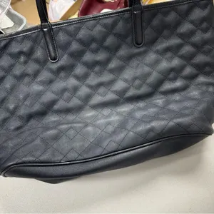 Marc by Marc Jacobs Black Quilted Tote Shoulder Bag With Pouch Purse Handbag thumbnail 4