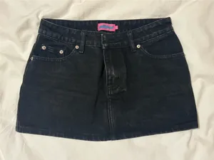 Edikted Denim Mini Skirt thumbnail 1