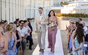 Azazie Satin Dress thumbnail 6