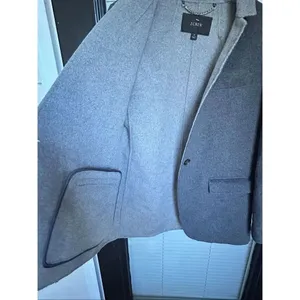 JCrew Leighton Wool Blend Light Gray Blazer Size 2 Office Career thumbnail 12