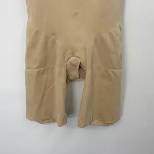 Spanx Open Bust Mid Thigh Bodysuit Tan Nude Convertible Shapewear Womens XLarge thumbnail 5