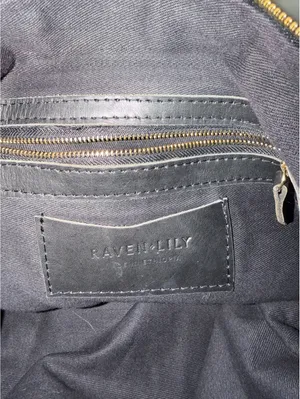Raven Lily black shoulder bag thumbnail 5