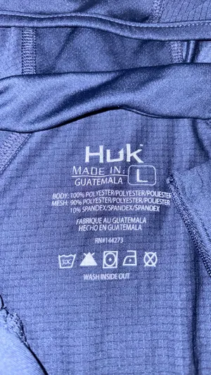 Huk long sleeve shirt Blue Size L thumbnail 3