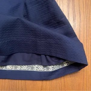 Lilly Pulitzer Valli Notch Neckline Sleeveless Shift Dress in True Navy‎ Size 00 thumbnail 11