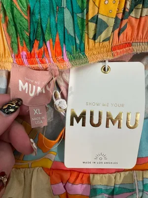 Show Me Your Mumu Pisa Maxi Skirt Postcards From Italia XL NWT thumbnail 4