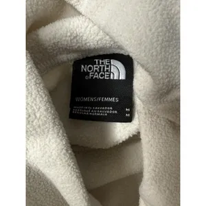 The North Face Fleece Sweater Women Med Mock Neck Pullover Cream Cabin Gorpcore thumbnail 4