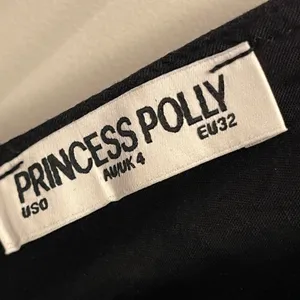 Princess Polly Blissful Black Puff Sleeve Mini Dress Open‎ Back US 0 Coquette thumbnail 4