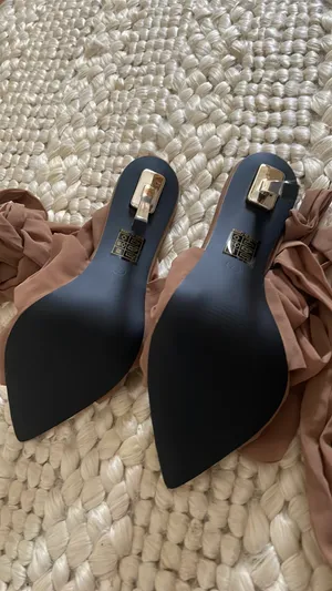 Pretty Little Thing Brown Wrap Ankle Strap Heels thumbnail 2