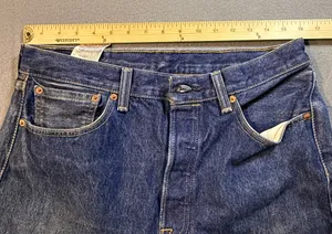 Men’s dark was 501 Levi’s jeans  thumbnail 5