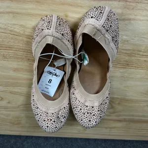 Mossimo Vanessa Blush Pink Rhinestone Embellished Ballet Flats Womens 8 thumbnail 2