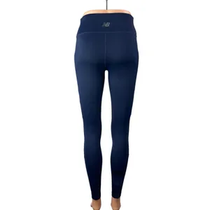 New Balance Harmony Pocket Blue High Waist Activewear Skinny Leggings Pants Sz S thumbnail 3