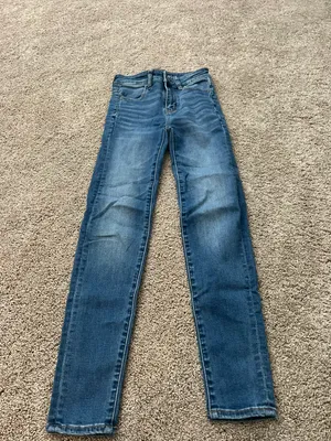 American Eagle Blue Jeans Short 00 thumbnail 1