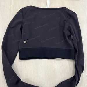Lululemon black label crop top thumbnail 3