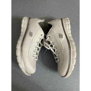 Skechers Womens Elite 11798 White Casual Shoes Sneakers Size 8 Comfort Walking thumbnail 5