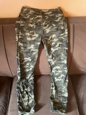Women’s Fatigue Pants Cotton Size L Green Size L thumbnail 4
