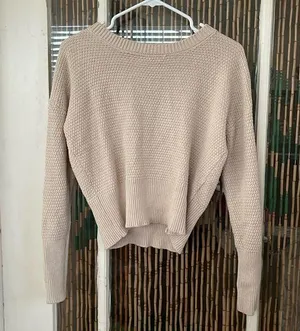 Hippie Rose tan Sweater size M thumbnail 1