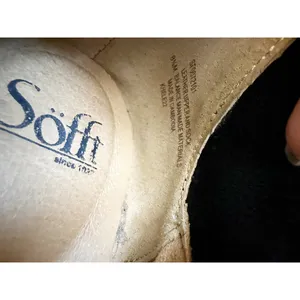 Sofft Shary Water Resistant Black Leather Wedge Boot 8.5 thumbnail 6