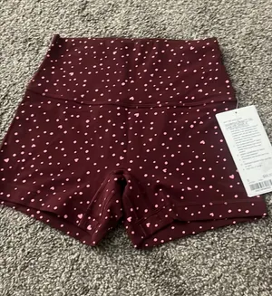 Lululemon Scattered Hearts shorts  thumbnail 1