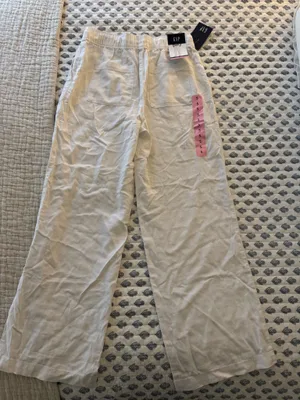 Gap Linen Blend Pants thumbnail 3
