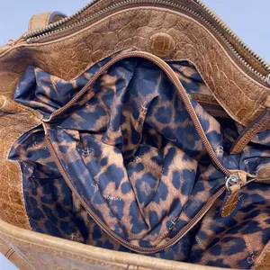 B. Makowsky Aligator Print Large Sholder Bag thumbnail 9