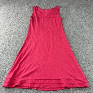 Horny Toad Womens Dress Small Pink Sleeveless Casual Tencel Blend Knee‎ Length thumbnail 1