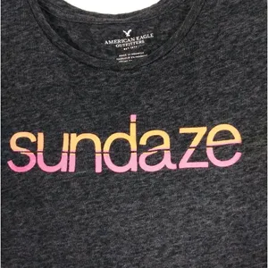 American Eagle Dark Grey Sundaze Tank Top thumbnail 5