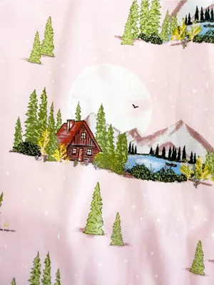 BedHead Pine Lake Classic Long Sleeve Jersey Pajama Set Cabincore Cabin thumbnail 12