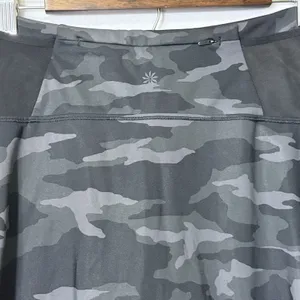 Athleta Black Camo Match Point Skort Women's Size S Pickleball Tennis Golf Gym thumbnail 5