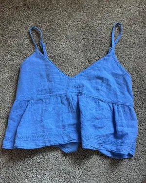 Blanco By Nature Boutique Flowy Top Blue thumbnail 1