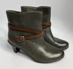 Rockport‎ Cobb Hill leather heeled boots size 8 thumbnail 1