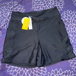 Black Biker Shorts NEW Size M thumbnail 1