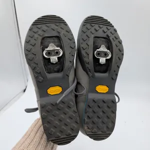 Giro Petra VR Womens‎ Mountain Bike Shoes Grey Blue Vibram Sole Size 6 EU 37 thumbnail 7