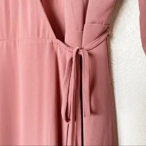 Lush Elly Wrap Dress Withered Rose Size Medium thumbnail 6