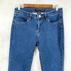 Tinsel Women Jeans 27 Flare Bootcut Stretch Denim Y2K Retro 70s Festival‎ Indie thumbnail 2