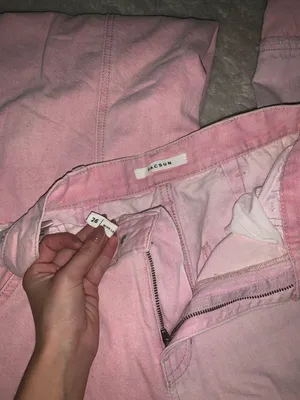PacSun Pink Cargo Pants thumbnail 2