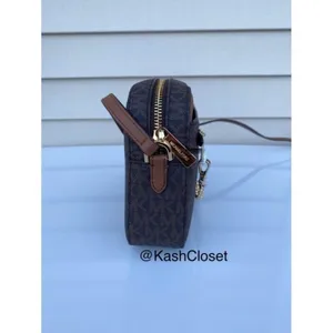 Michael Kors Brown Chain Crossbody Large Purse thumbnail 6