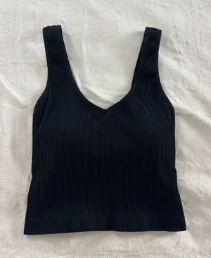 Altar'd State Black Tank Top thumbnail 1