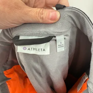 Athleta Women's Chamonix Ski Snow Lined Black/Gray Pants Size 8‎ thumbnail 4