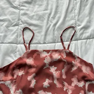 Nine West Womens Size Medium Pink Cami Camisole Tank Top Coquette‎ Summer Boho Chic Beach thumbnail 2