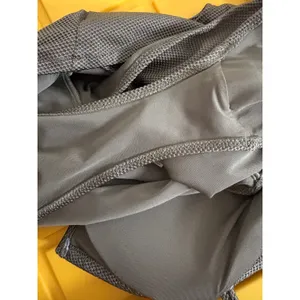 Aerie Real Good‎ Olive Green Textured V-Wire Cut-Out One Piece Swimsuit Large thumbnail 7