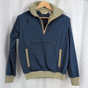 Women's Vintage LL Bean Anorak Blue Jacket Medium thumbnail 6