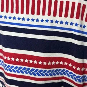 Alfred Dunner Patriotic Americana Top XL Red White Blue Nautical 4th Of July GUC thumbnail 13