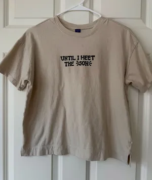 Old Navy Hand-printed Christian Tee thumbnail 1