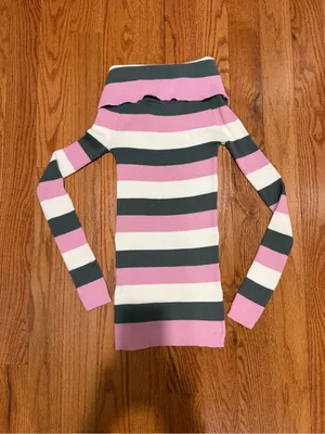 Lacoste Off the Shoulder Sweater Size XS thumbnail 5