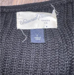 Universal Threads Sweater Cardigan Black thumbnail 3