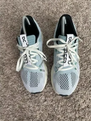 On Running On Cloud Cloudsurfer Running Cushioned Shoes Mineral/Aloe Women’s 7.5 thumbnail 7