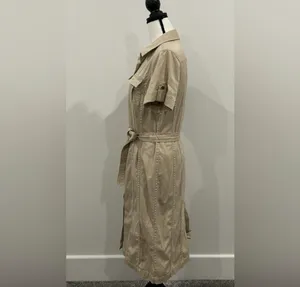 Safari Dress Tan Size 12 thumbnail 4