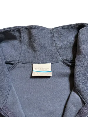 Columbia Womens XL Blue Fleece 1/4 Quarter Zip Pullover Sweater Cozy Gorpcore thumbnail 2